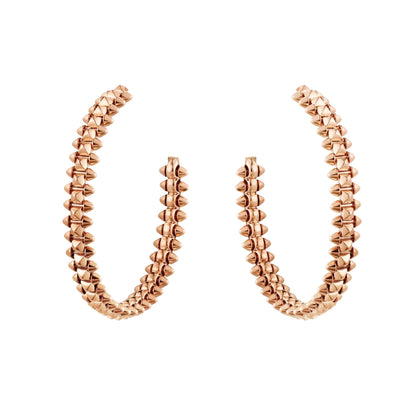 [Garvey ]CLASH LARGE HOOP EARRINGS