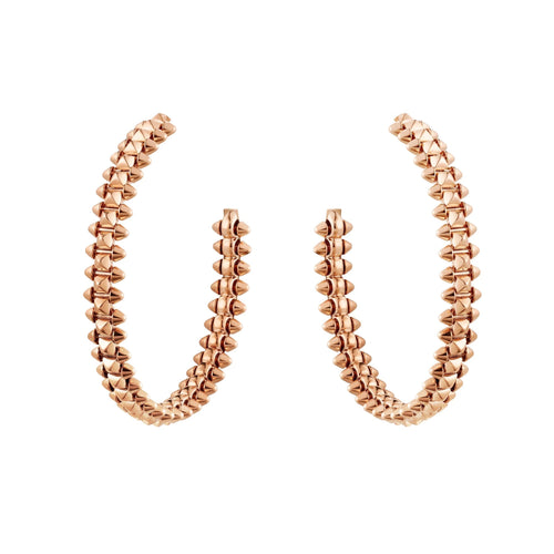 [Garvey ]CLASH LARGE HOOP EARRINGS