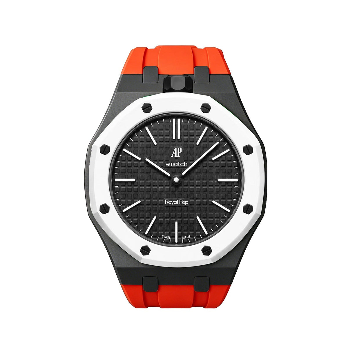 [Garvey]Royal Oak Pop Exclusive Bioceramic Case & Silicone Strap Mix Color