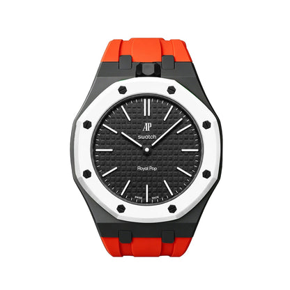 [Garvey]Royal Oak Pop Exclusive Bioceramic Case & Silicone Strap Mix Color