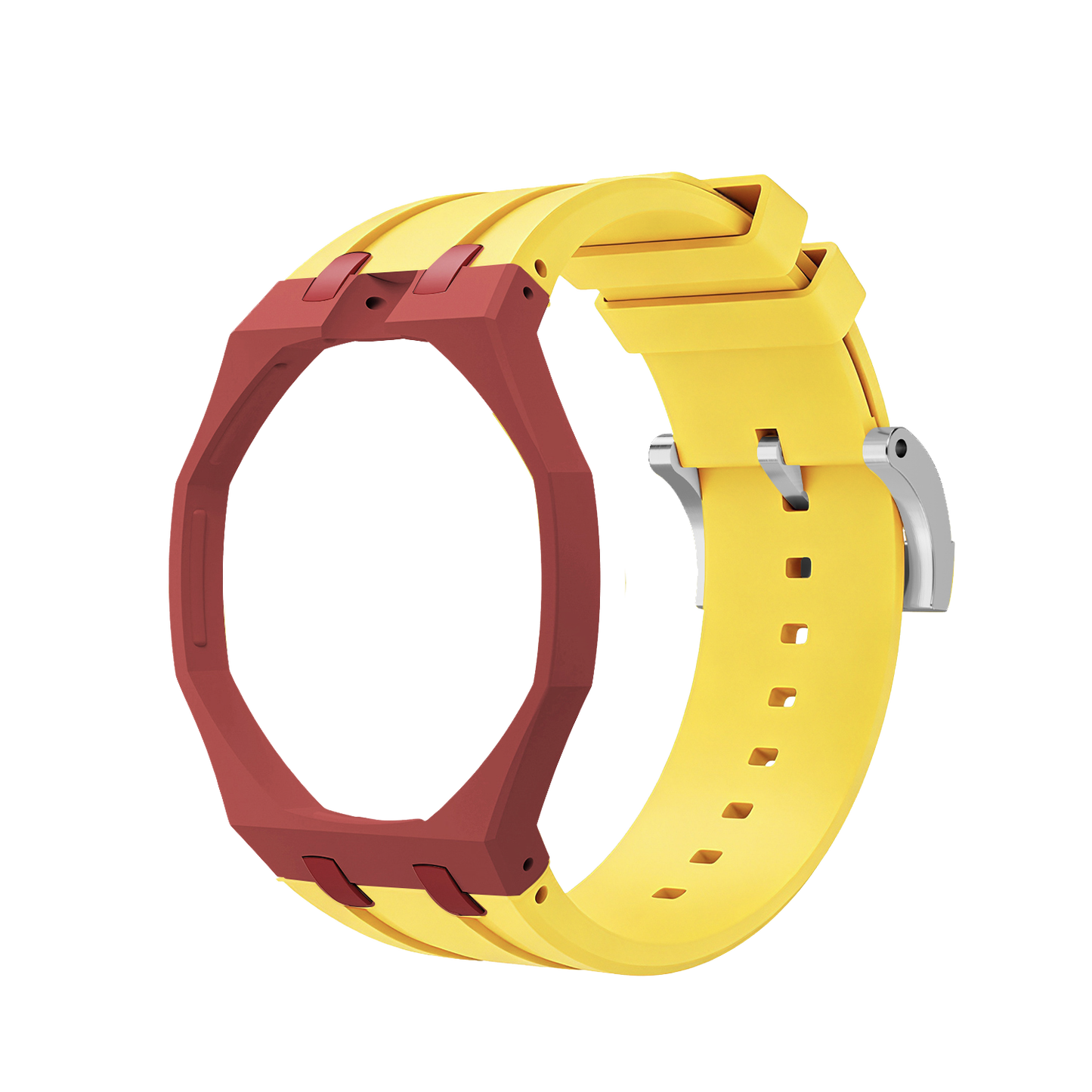 [Garvey]Royal Oak Pop Exclusive Bioceramic Case & Silicone Strap Mix Color