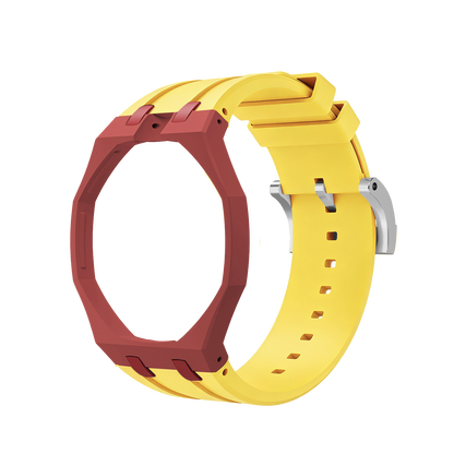 [Garvey]Royal Oak Pop Exclusive Bioceramic Case & Silicone Strap Mix Color