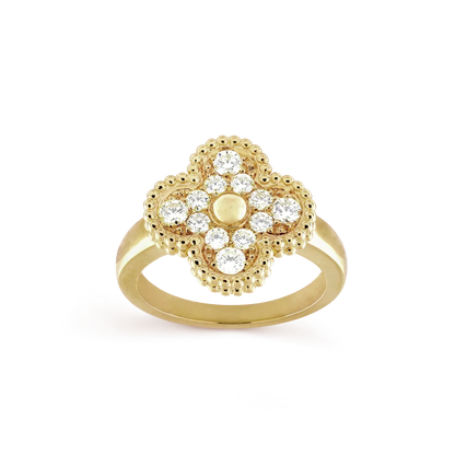 [Garvey ]CLOVER DIAMOND RING
