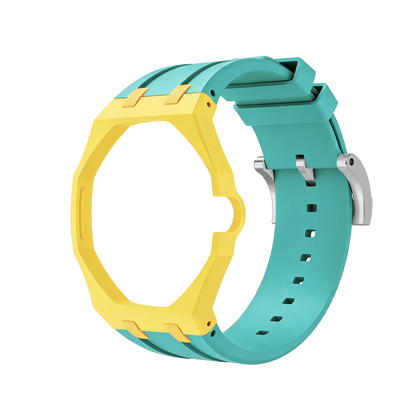 [Garvey]Royal Oak Pop Exclusive Bioceramic Case & Silicone Strap Mix Color