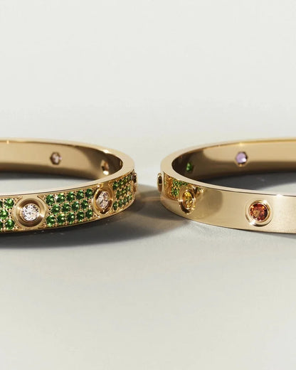 [Garvey]CLASSIC 6.1MM LOVE BRACELET 10-DIAMOND FULL PAVÉ