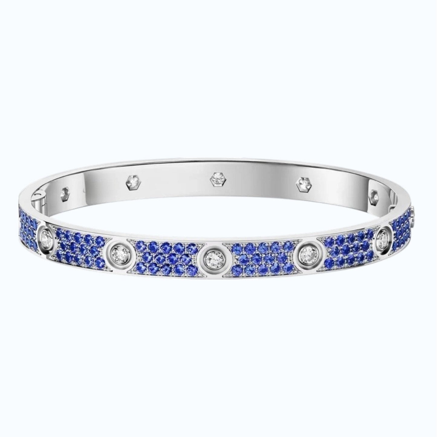 [Garvey]CLASSIC 6.1MM LOVE BRACELET 10-DIAMOND FULL PAVÉ