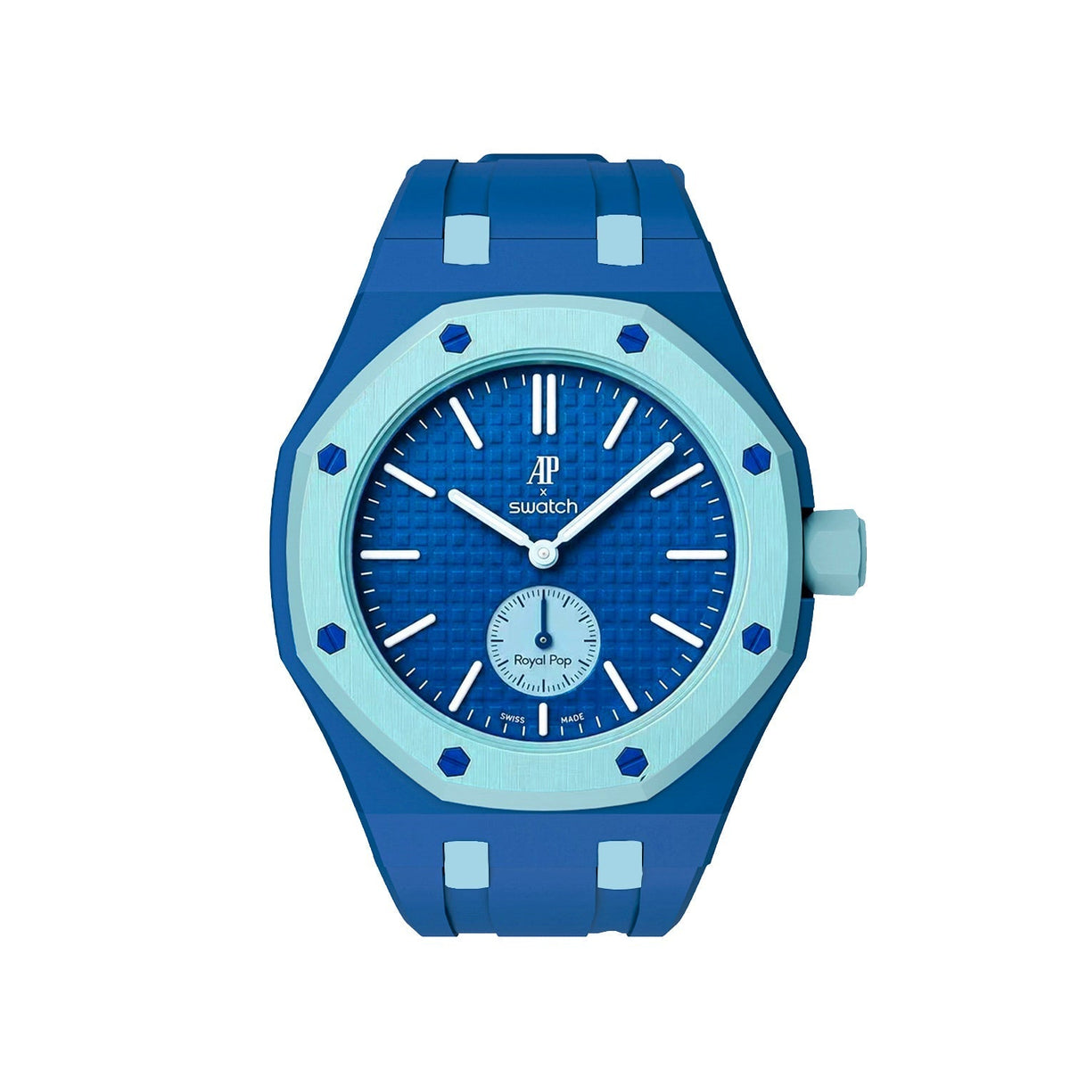 [Garvey]Royal Oak Pop Exclusive Bioceramic Case & Silicone Strap Mix Color