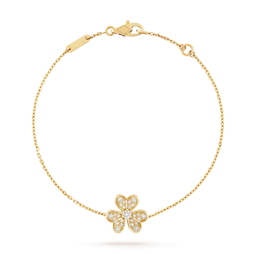 [Garvey]LUMINOUS BLOSSOM SINGLE-MOTIF CHARM BRACELET
