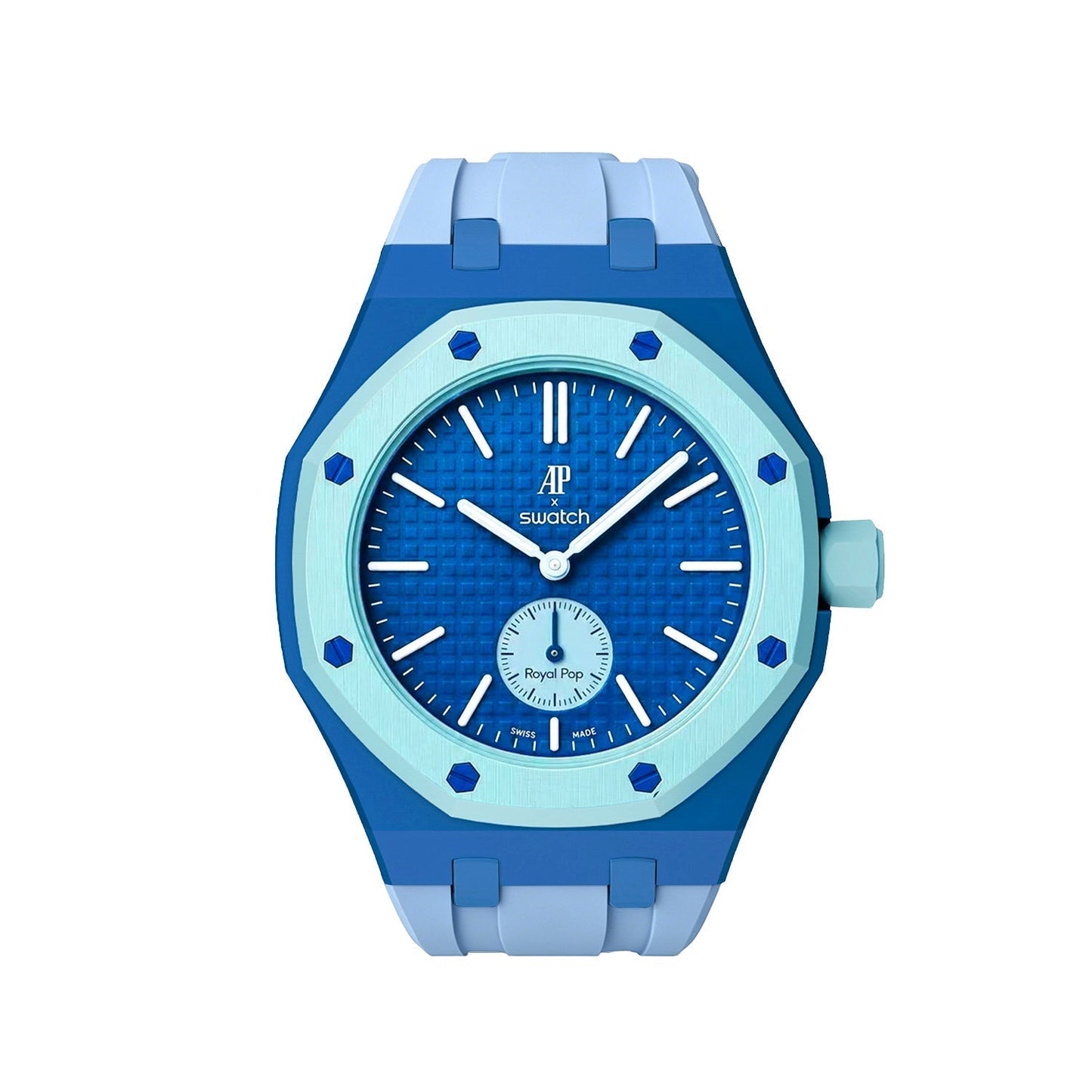 [Garvey]Royal Oak Pop Exclusive Bioceramic Case & Silicone Strap Mix Color