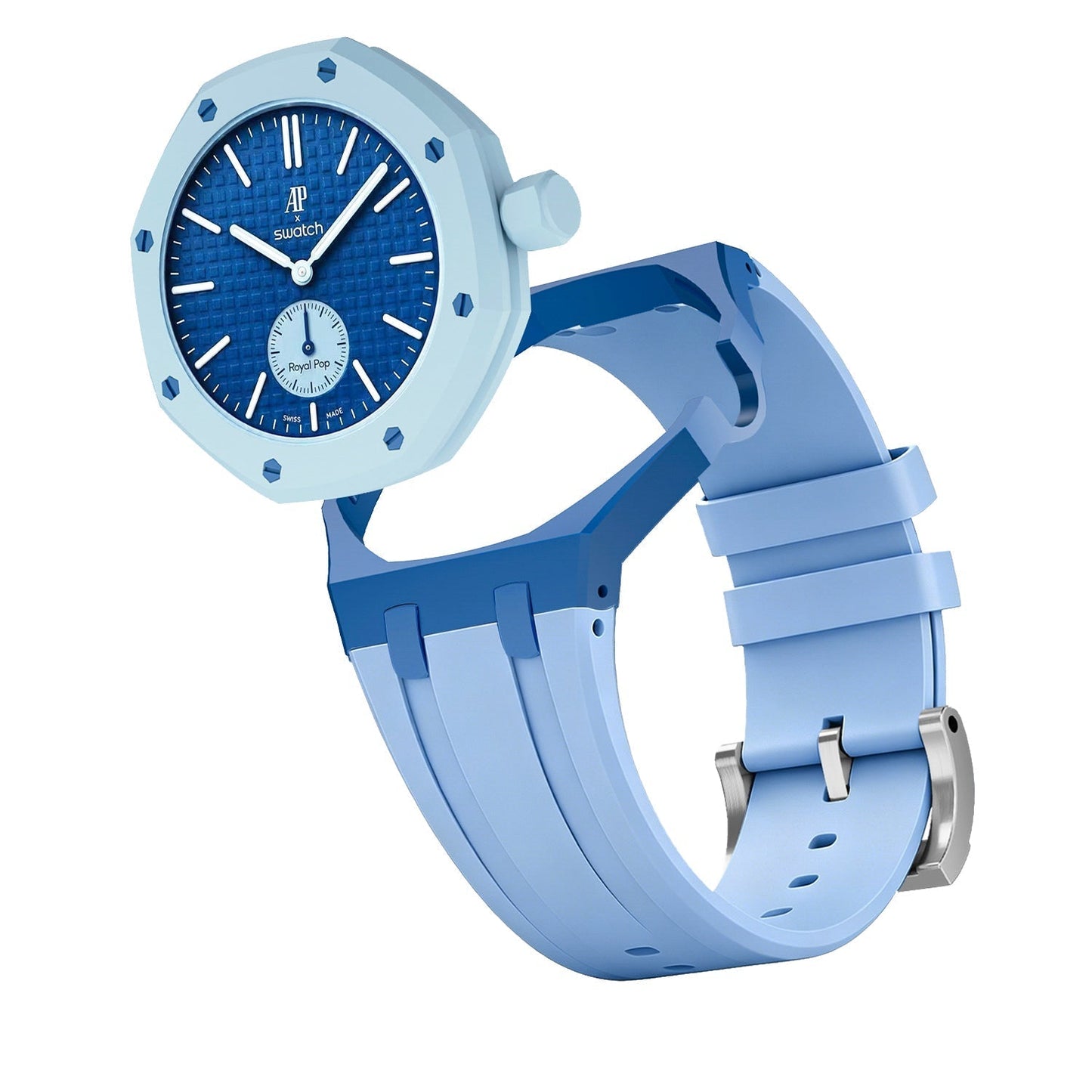 [Garvey]Royal Oak Pop Exclusive Bioceramic Case & Silicone Strap Mix Color