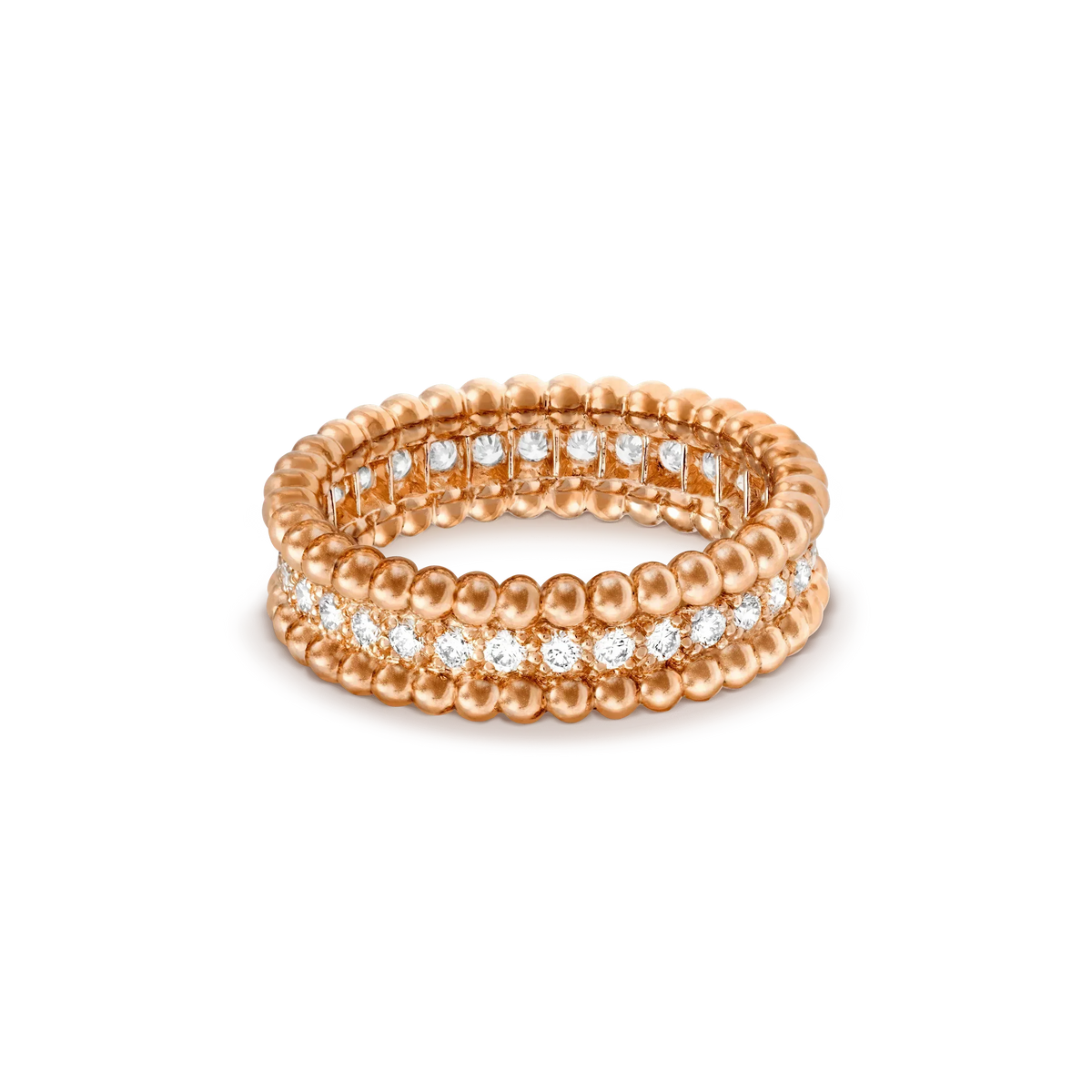 [Garvey ]PERLEE DIAMOND ROSE GOLD RING