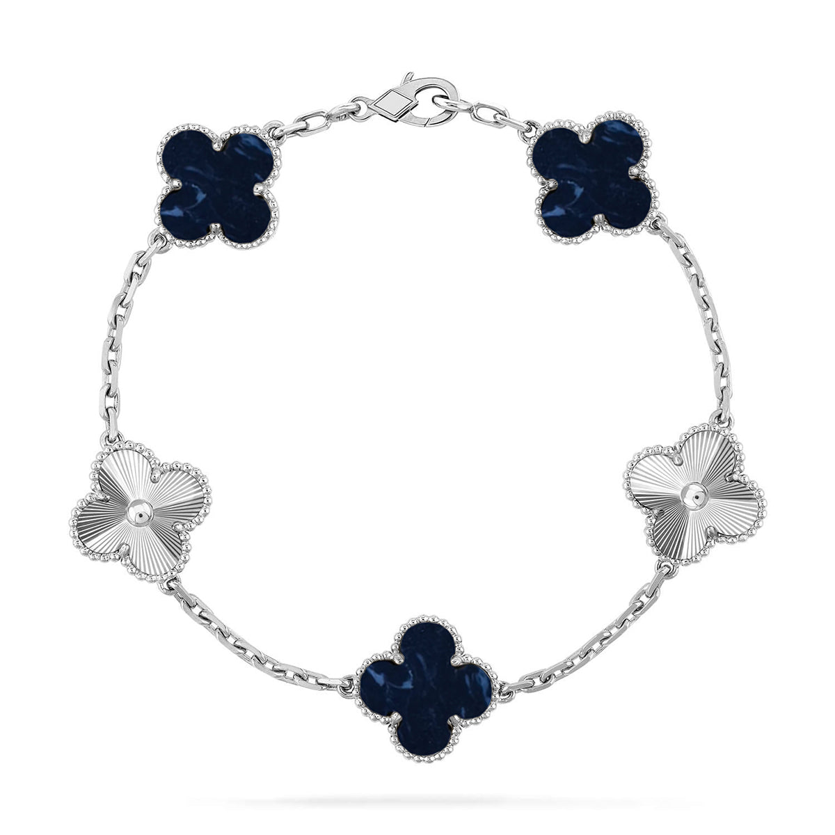 [Garvey ]CLOVER 5 MOTIF PIETERSITE BRACELET COLLECTION