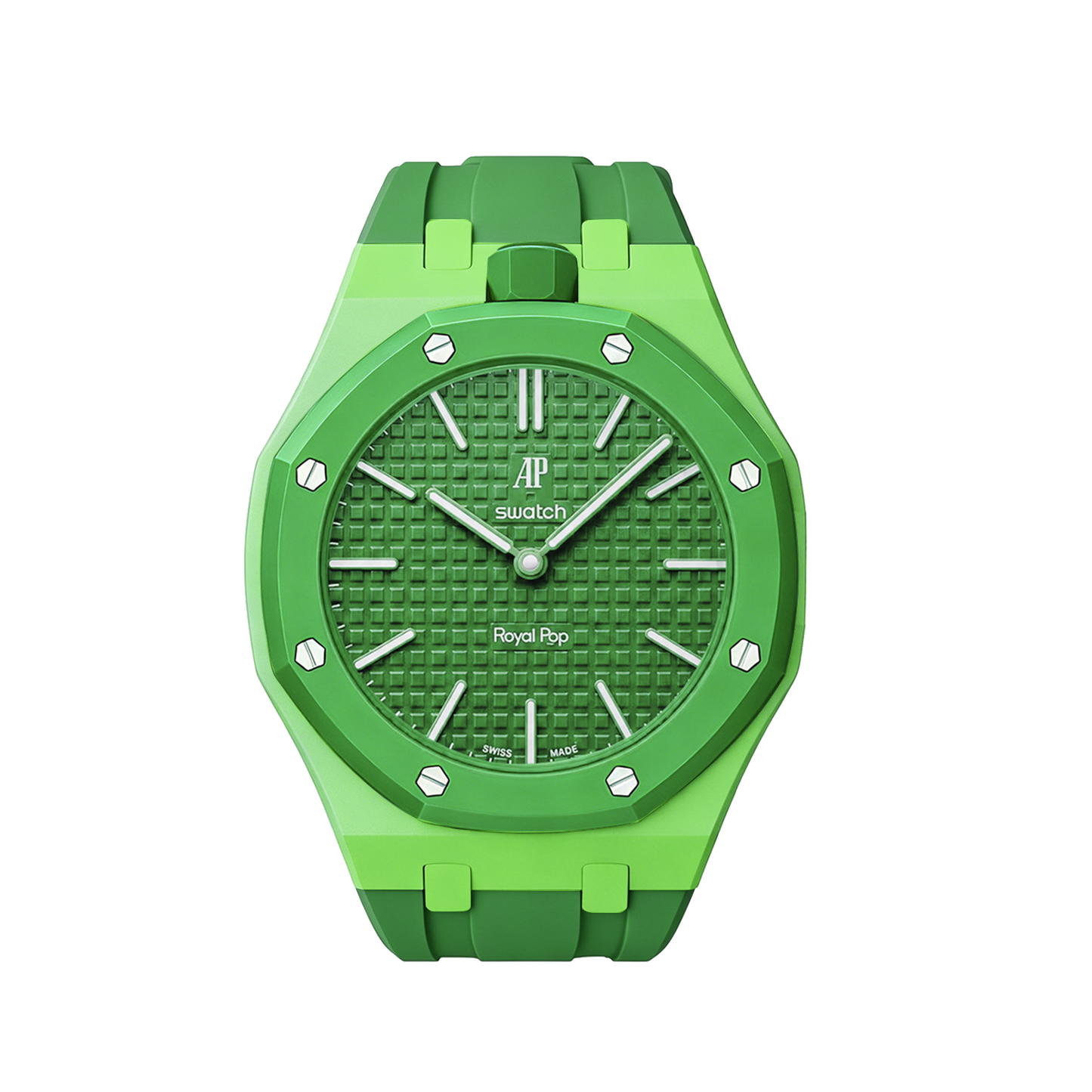 [Garvey]Royal Oak Pop Exclusive Bioceramic Case & Silicone Strap Mix Color