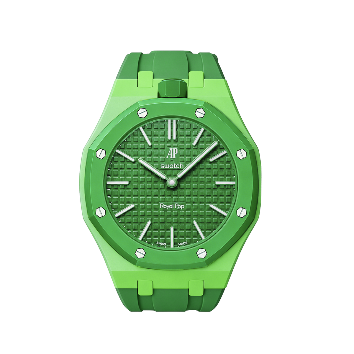[Garvey]Royal Oak Pop Exclusive Bioceramic Case & Silicone Strap Mix Color