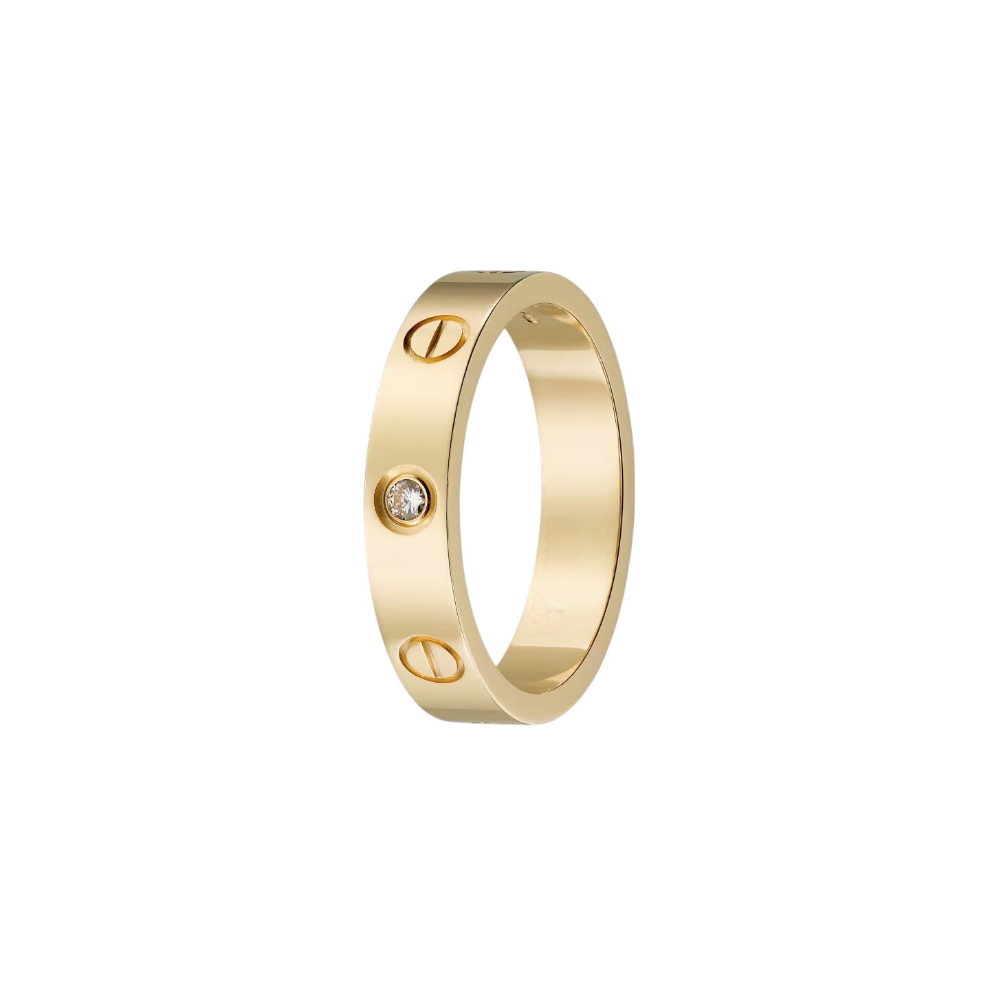 [Garvey]LOVE 4MM 1 DIAMOND RING
