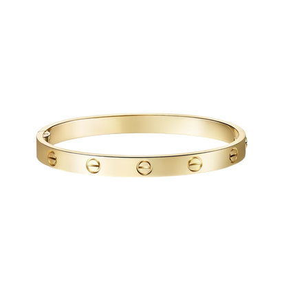 [Garvey]CLASSIC 6.1MM LOVE SINGLE-SCREW CLOSURE BANGLE
