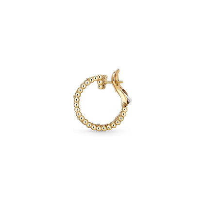 [Garvey]KALEIDOSCOPE CLOVER HOOP EARRINGS