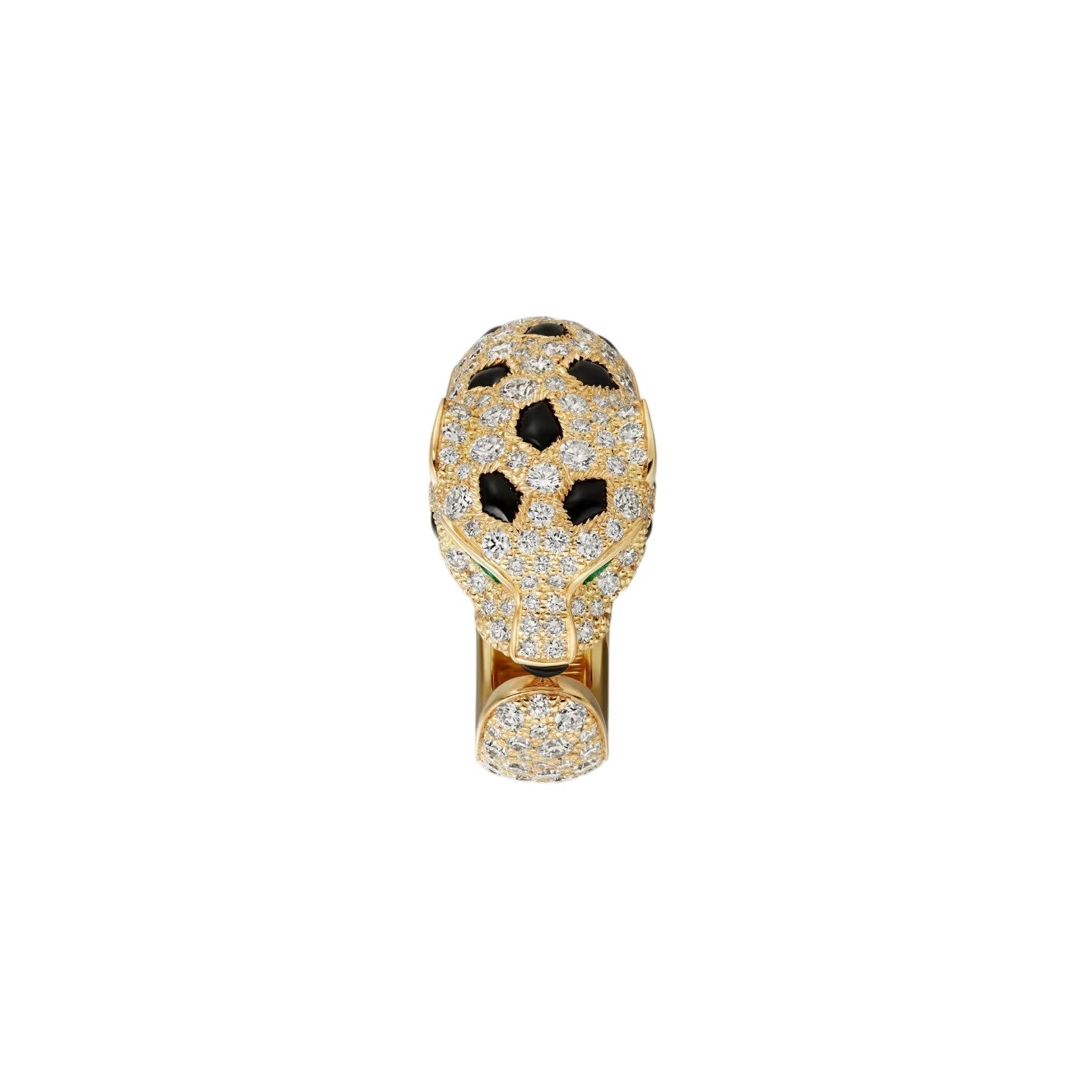 [Garvey]PANTHÈRE DE DIAMOND HALF-PAVÉ MEDIUM RING