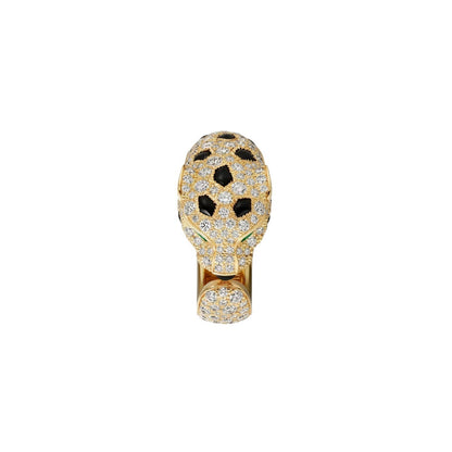 [Garvey]PANTHÈRE DE DIAMOND HALF-PAVÉ MEDIUM RING
