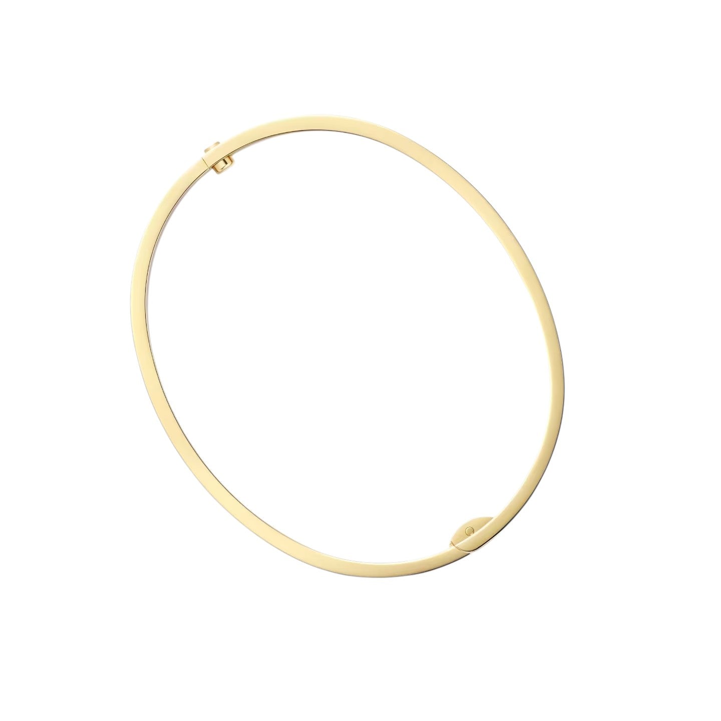 [Garvey]CLASSIC 6.1MM LOVE SINGLE-SCREW CLOSURE BANGLE - 10-DIAMOND