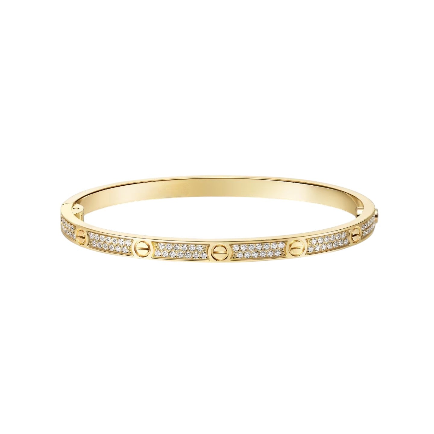 [Garvey]CLASSIC 3.65MM LOVE FULL PAVE BANGLE