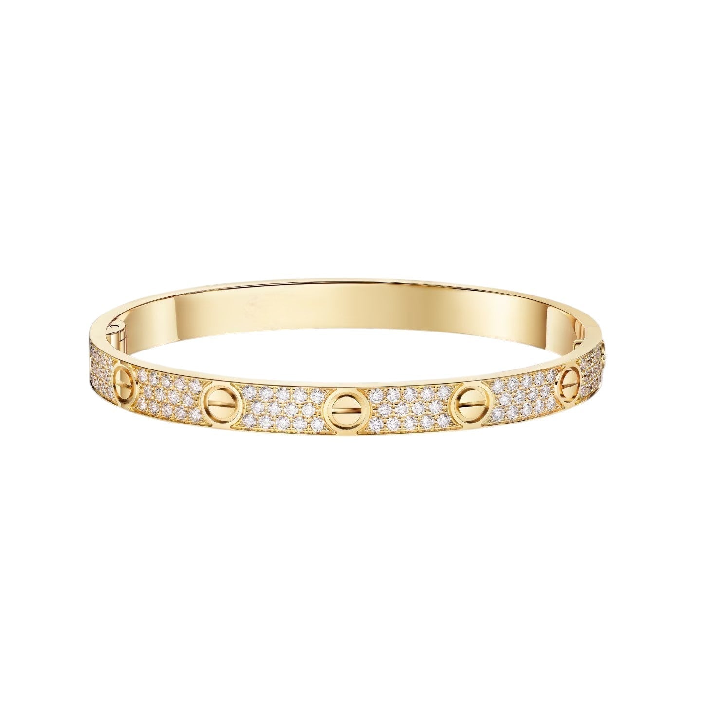 [Garvey]CLASSIC 6.1MM LOVE BANGLE - FULL PAVÉ