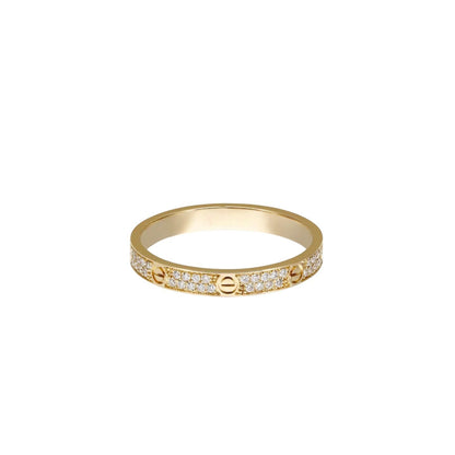 [Garvey]LOVE 2.6MM PAVÉ DIAMOND RING