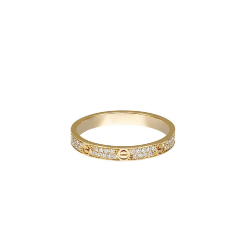[Garvey]LOVE 2.6MM PAVÉ DIAMOND RING
