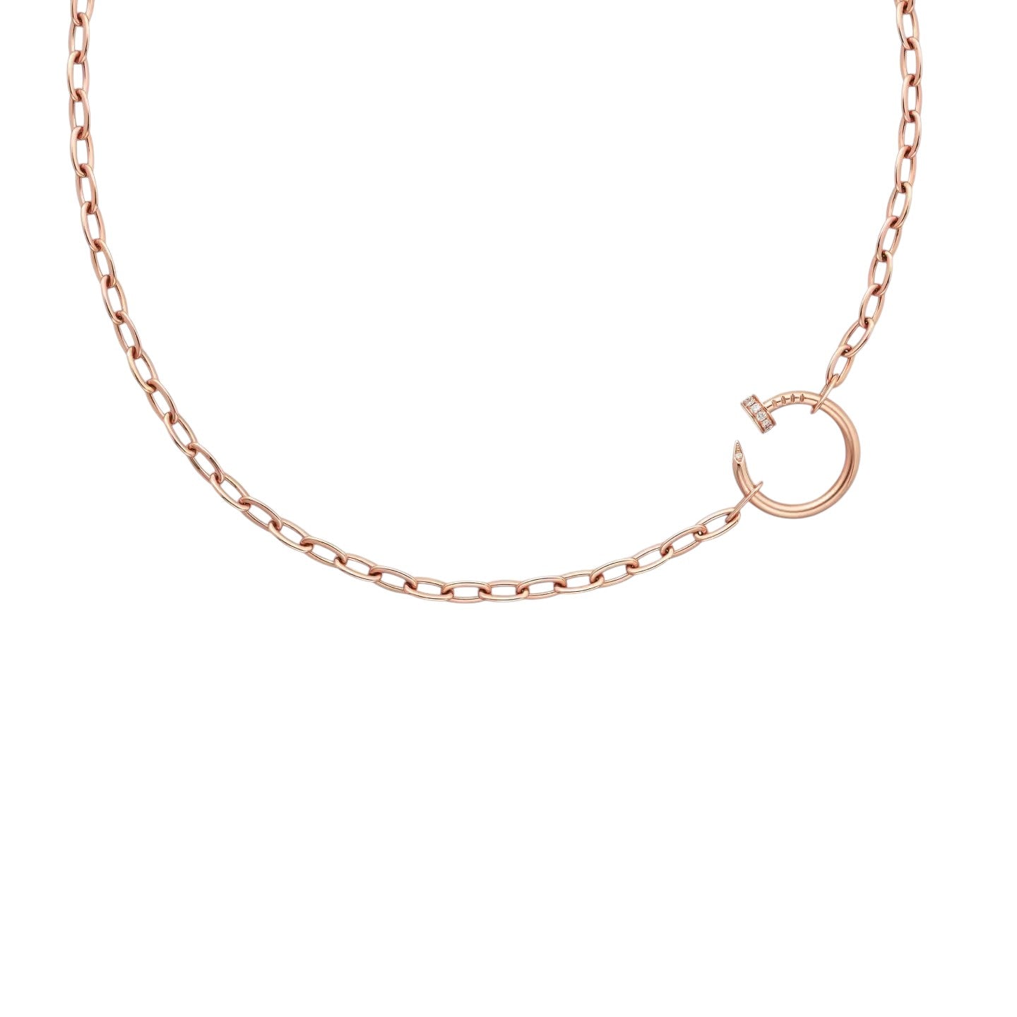 [Garvey]CLOU DIAMOND NAIL PENDANT NECKLACE