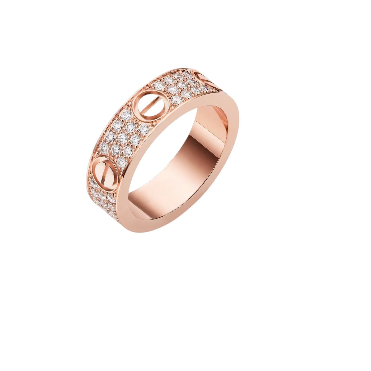[Garvey]LOVE 5.5MM FULL-PAVÉ DIAMOND RING