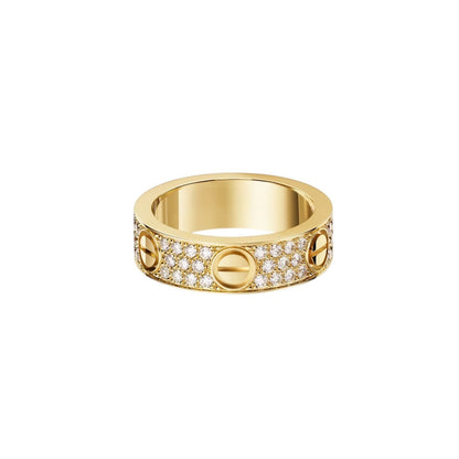 [Garvey]LOVE 5.5MM FULL-PAVÉ DIAMOND RING