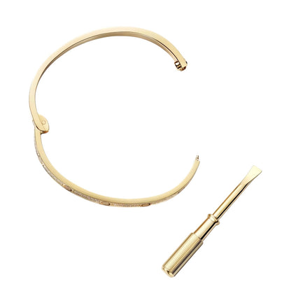 [Garvey]CLASSIC 3.65MM LOVE FULL PAVE BANGLE