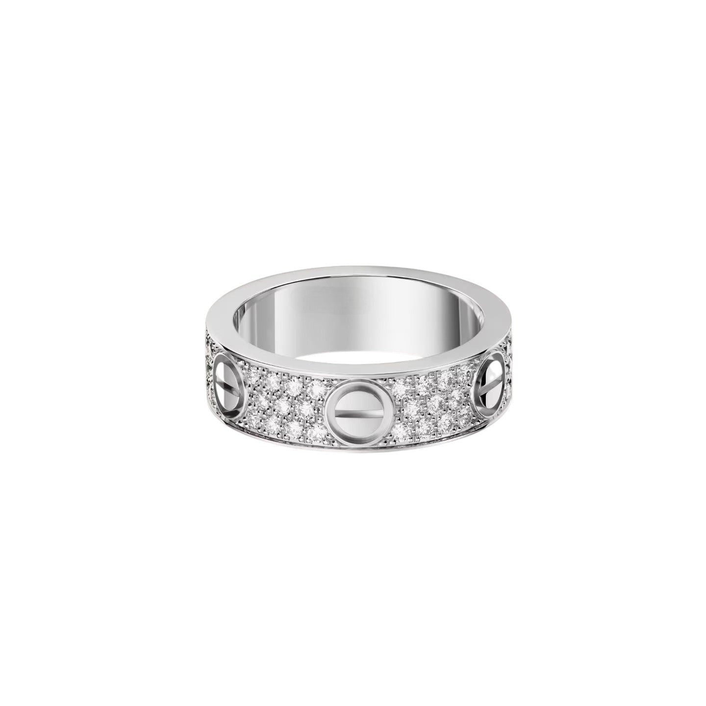 [Garvey]LOVE 5.5MM FULL-PAVÉ DIAMOND RING
