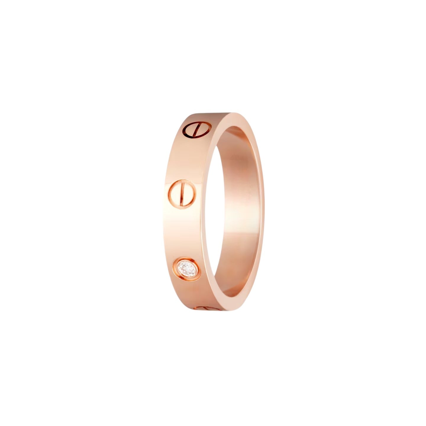 [Garvey]LOVE 4MM 1 DIAMOND RING