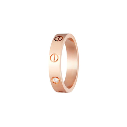 [Garvey]LOVE 4MM 1 DIAMOND RING