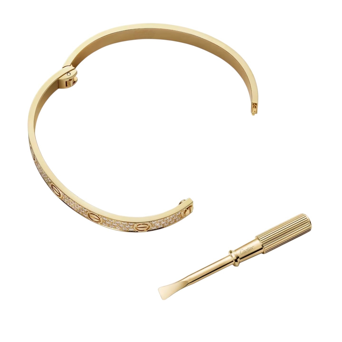 [Garvey]CLASSIC 6.1MM LOVE BANGLE - FULL PAVÉ