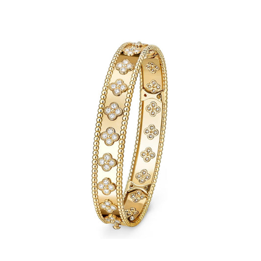 [Garvey]KALEIDOSCOPE RADIANCE WIDE BANGLE BRACELET