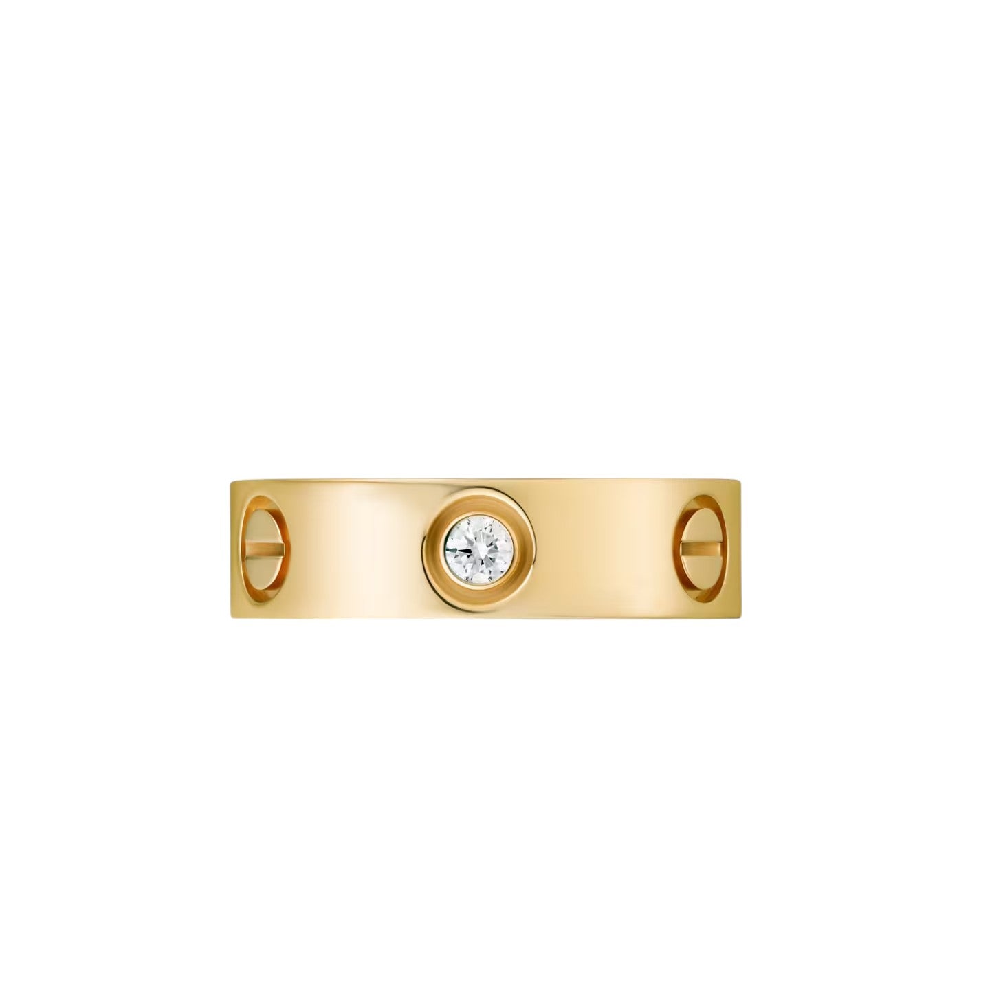 [Garvey]LOVE 5.5MM 3 DIAMONDS RING