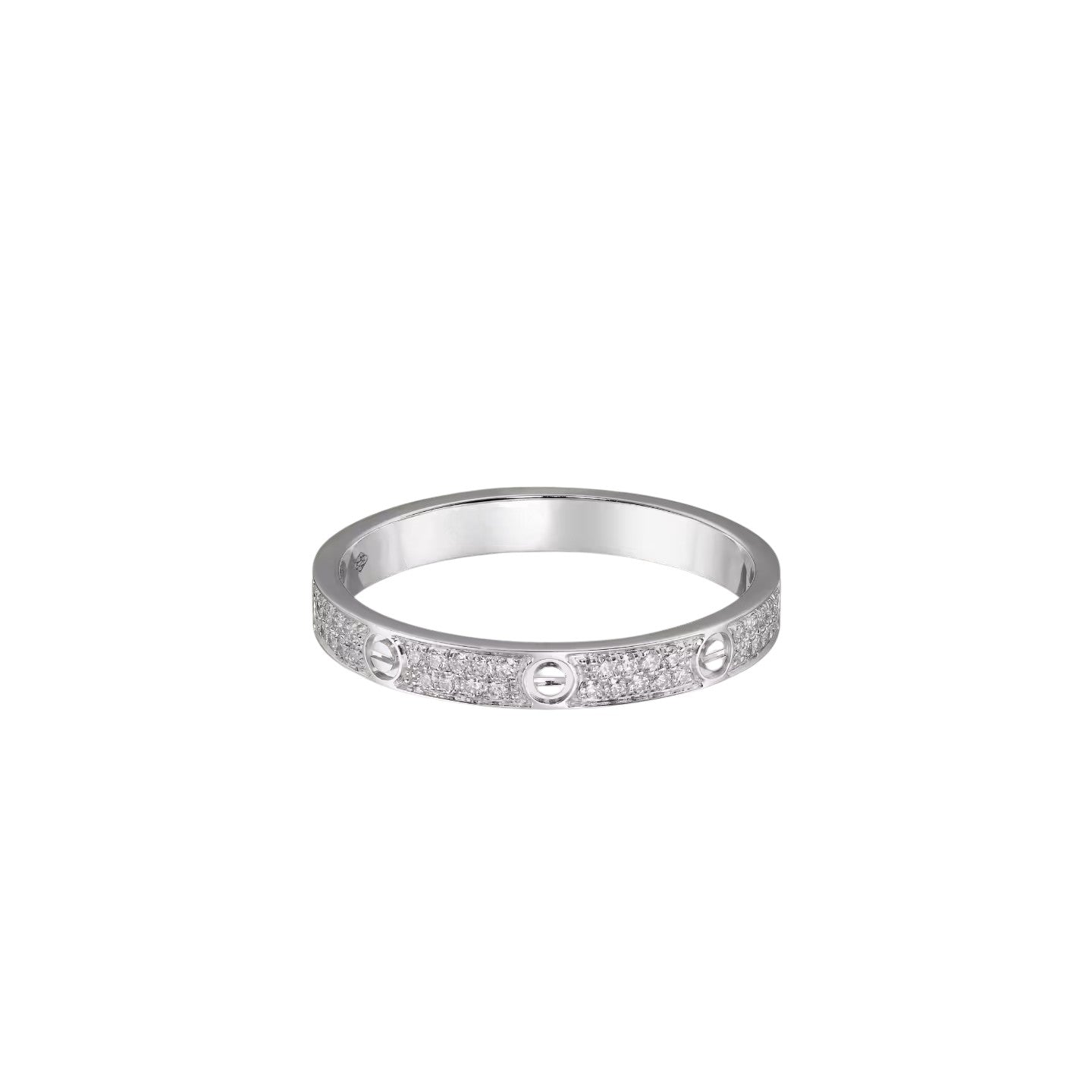 [Garvey]LOVE 2.6MM PAVÉ DIAMOND RING