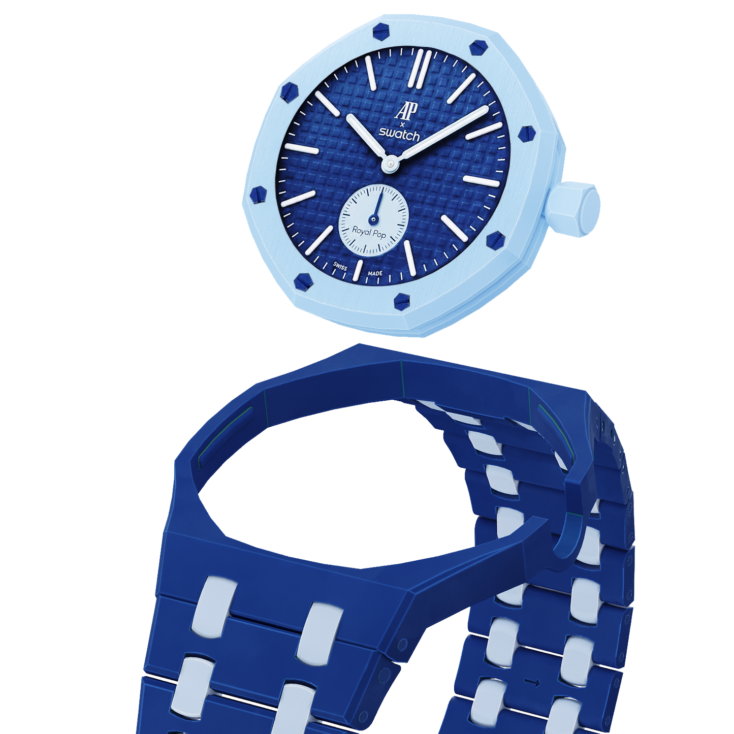[Garvey]Royal Oak Pop Exclusive Bioceramic Case & Bioceramic Strap Mix Color