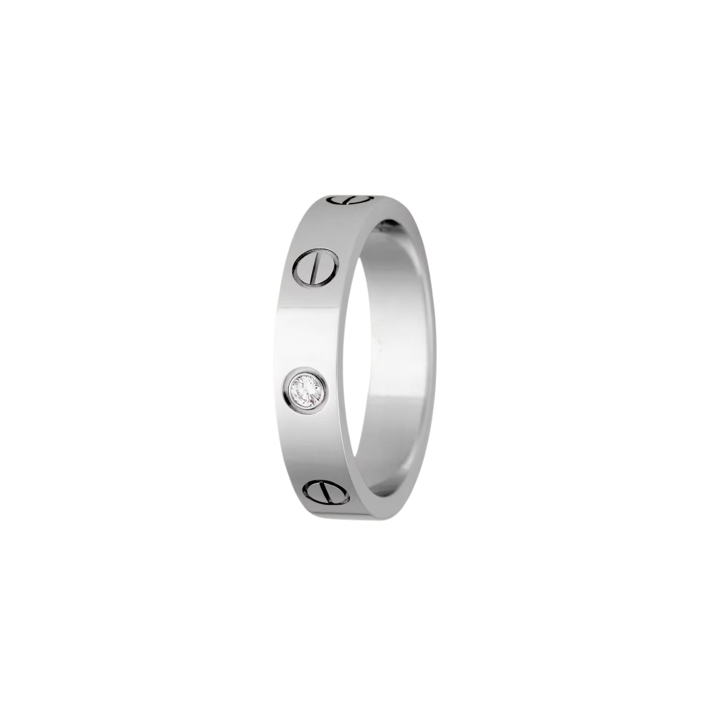 [Garvey]LOVE 4MM 1 DIAMOND RING