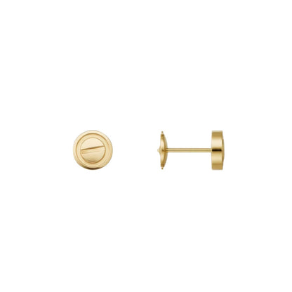 [Garvey]LOVE 7.2MM HOOP EARRINGS