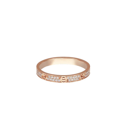 [Garvey]LOVE 2.6MM PAVÉ DIAMOND RING