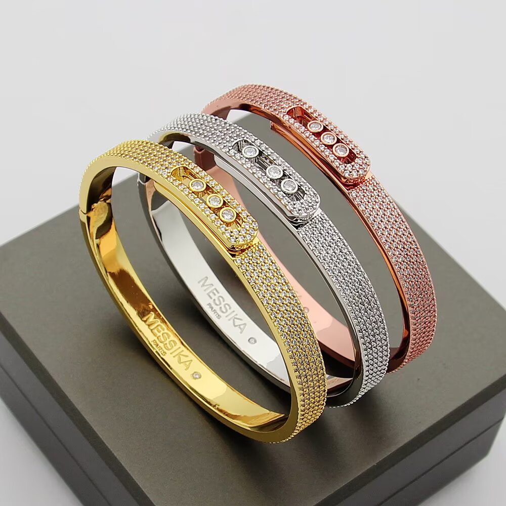 [Garvey]Move Noa Full Pav¨¦ Diamond Bangle Bracelet