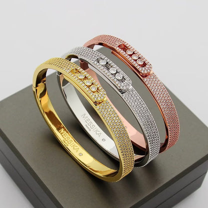 [Garvey]Move Noa Full Pav¨¦ Diamond Bangle Bracelet
