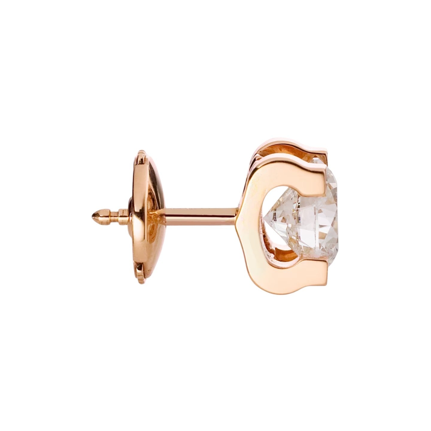 [Garvey]C DE DIAMOND STUD EARRINGS