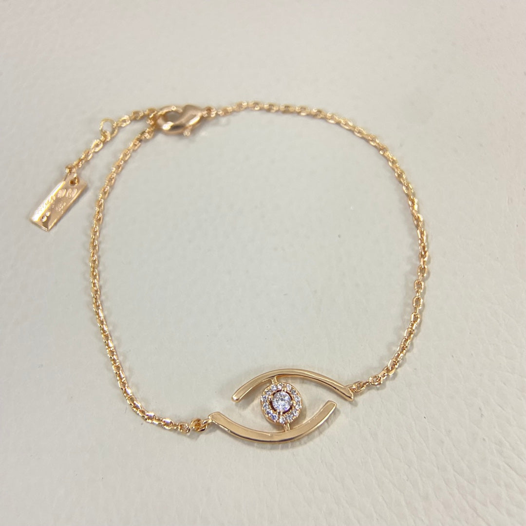 [Garvey]Lucky Eye Pave-Set Diamond Bracelet