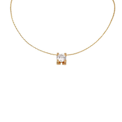 [Garvey]C DE PENDANT DIAMOND NECKLACE