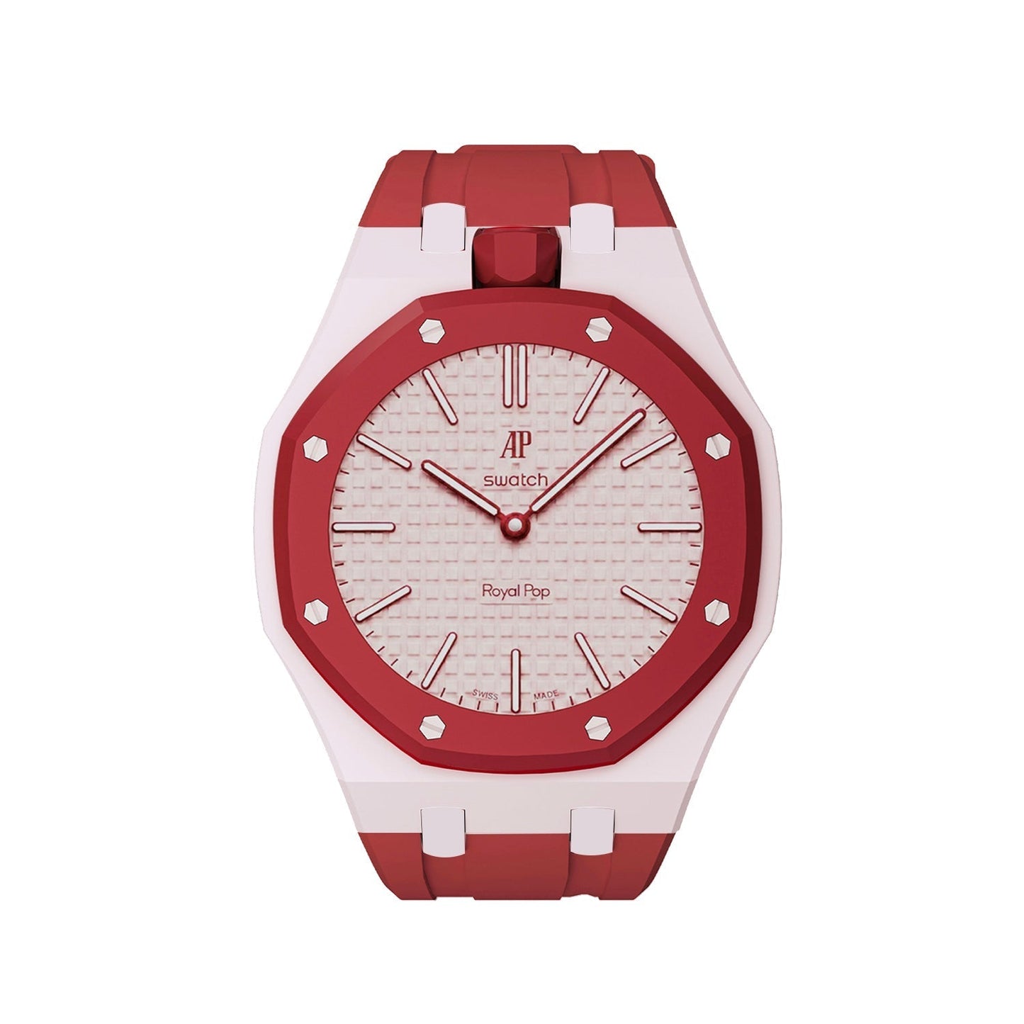 [Garvey]Royal Oak Pop Exclusive Bioceramic Case & Silicone Strap Mix Color