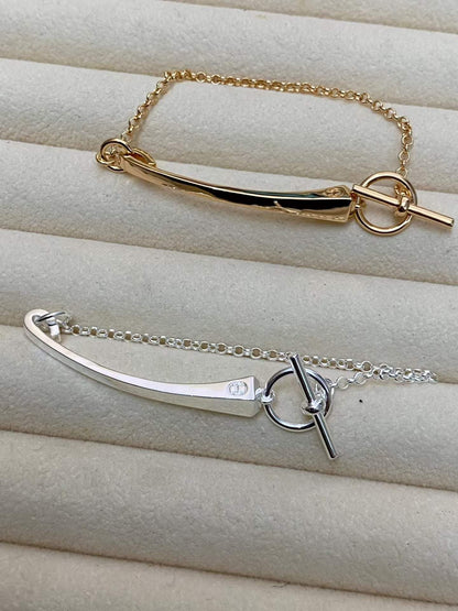 [Garvey]CLOU DE FORGE BRACELET WITH SQUARE CONE STUDS